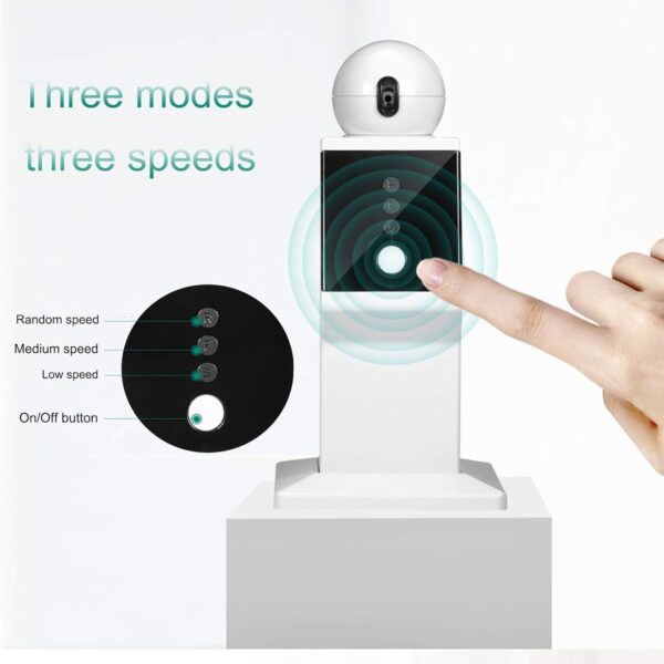 Cat Laser Toy Automatic, Random Moving Interactive Laser Cat Toy for Indoor Cats, Kittens, Cat Red Dot Exercising Toy, Fit for All Cats