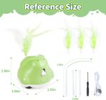 3 in 1 Interactive Cat Toys - Automatic Laser & Moving Toys for Home Alone Indoor Cats