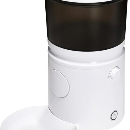 Automatic Feeder for Cats and Dogs with Speed & Portion Control, 4L Capacity, White