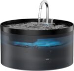 Cat Water Fountain: 108oz/3.2L Cat Fountain Super Silent Pet Water Fountain - Water Fountains for Cats Indoor - Faucet Cat Fountain - Quiet Water Pump - Suitable for Cats and Dogs -
