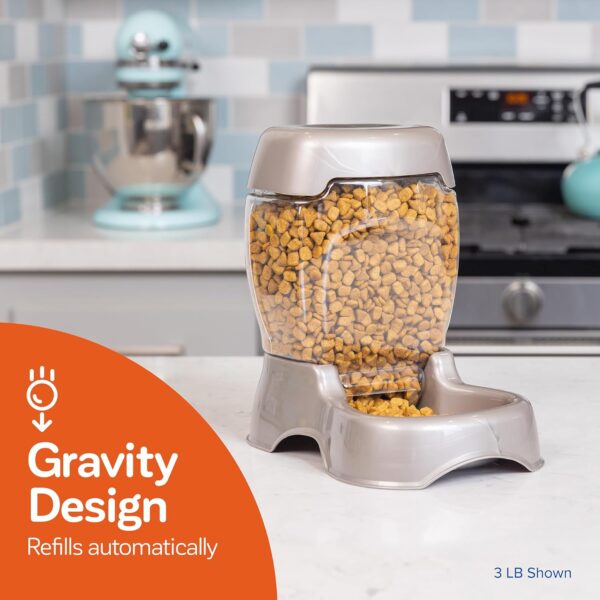 Pet Cafe Feeder Dog and Cat Feeder Pearlescent Colors 3 Sizes, Made in USA