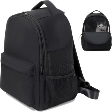 Cat Backpack Carrier, Fit for Small Dog, Less Than 18 Ib Pets