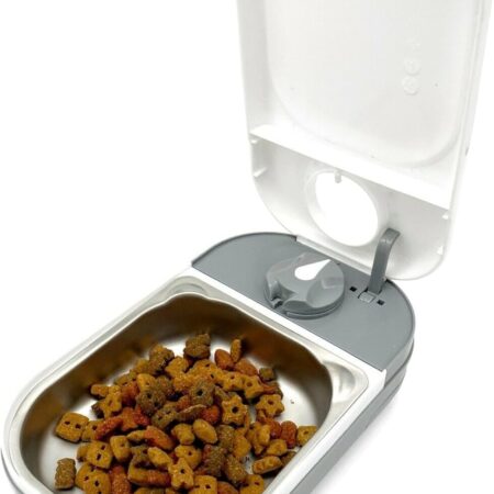 Automatic Timed Feeders with Stainless Steel Inserts (1 Bowl with Stainless Steel Insert)